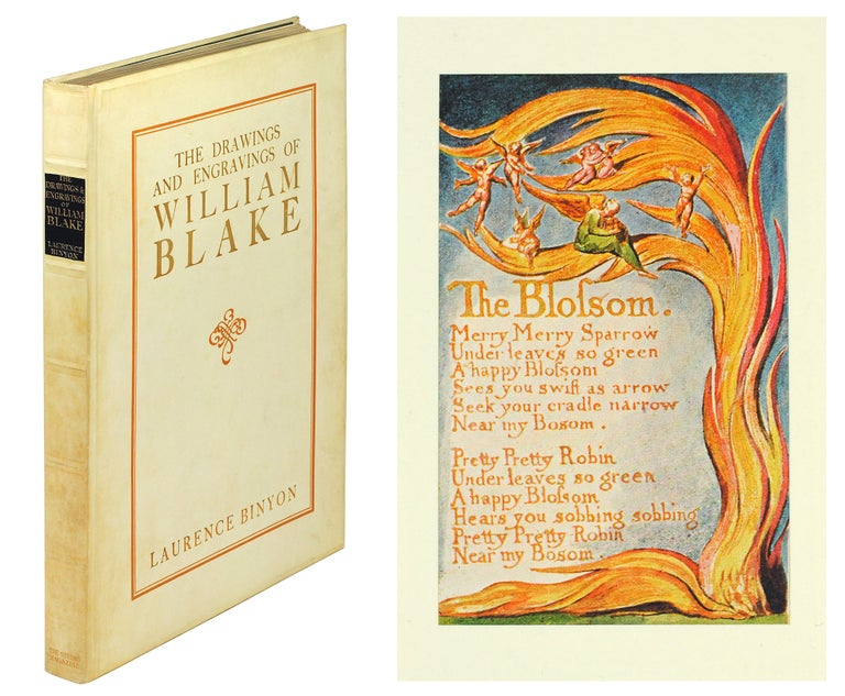 Item #109173 The Drawings and Engravings of William Blake. Edited by Geoffrey Holme. Laurence. Blake Binyon, William.