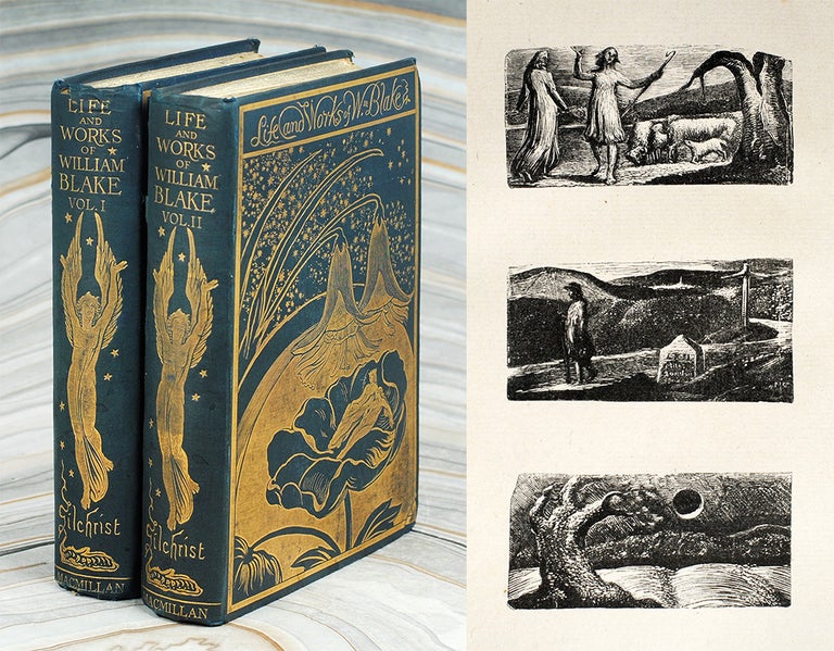 Item #109200 Life of William Blake. With Selections from his Poems and Other Writings. A New and Enlarged Edition illustrated from Blake’s own Works. With additional Letters and a Memoir of the Author. Alexander Gilchrist.