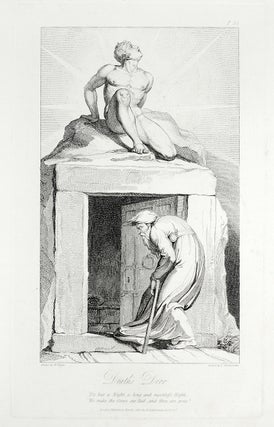 Item #109205 “Death’s Door”: in The Grave. William. Blair Blake, Robert, separate plate