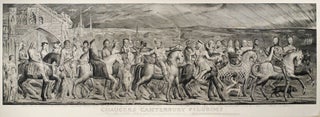 Item #110436 Facsimile Print of “Chaucers Canterbury Pilgrims Painted in Fresco by William...