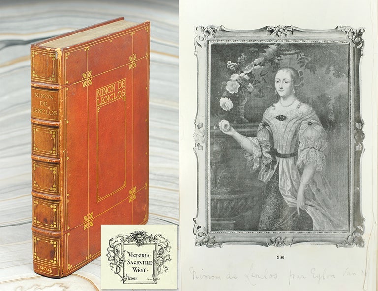 Item #110522 Ninon de Lenclos. Victoria - her copy Sackville-West, Ninon de Lenclos, Antoine Bret.