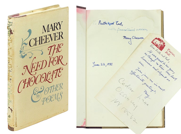 Item #110564 The Need for Chocolate. Mary Cheever.