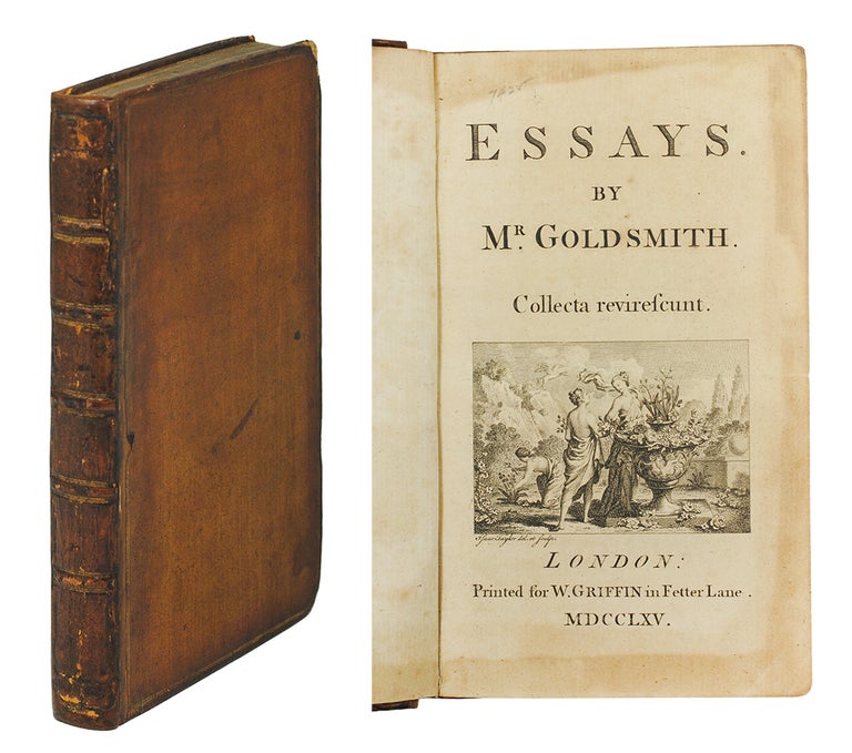 Item #110595 Essays. Oliver Goldsmith.