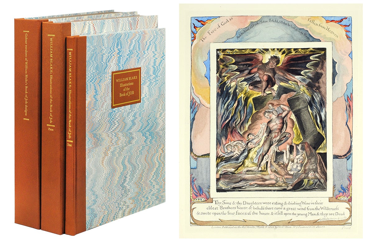 Illustrations of the Book of Job... ; Colour versions of William Blake's  Book of Job designs from the circle of John Linnell. The Engravings and