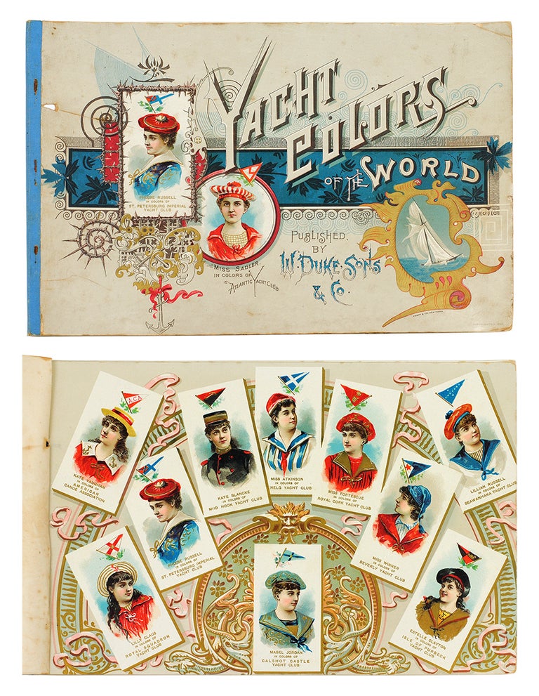 Item #110789 Yacht Colors of the World/Musical Instruments of the World/Fancy Dress Ball Costumes. Cigarette Cards, W. Duke, Sons, Co.