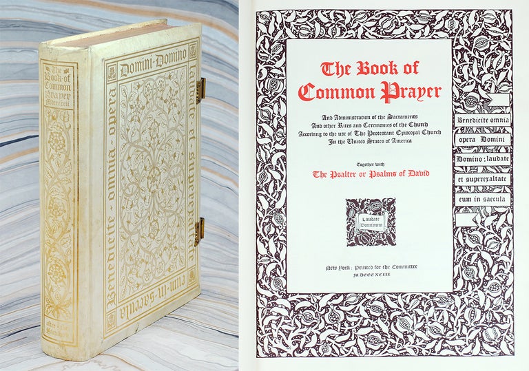 Item #110821 The Book of Common Prayer…together with The Psalter or Psalms of David. Book of Common Prayer, D. B. Updike.