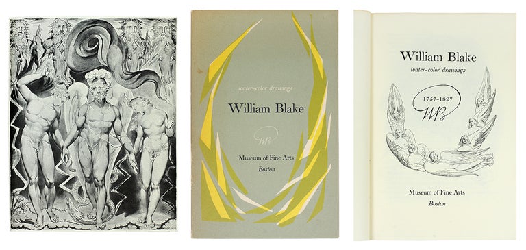 Item #110835 William Blake Water-Color Drawings. Helen D. Willard, Peter A., Wick, Author.
