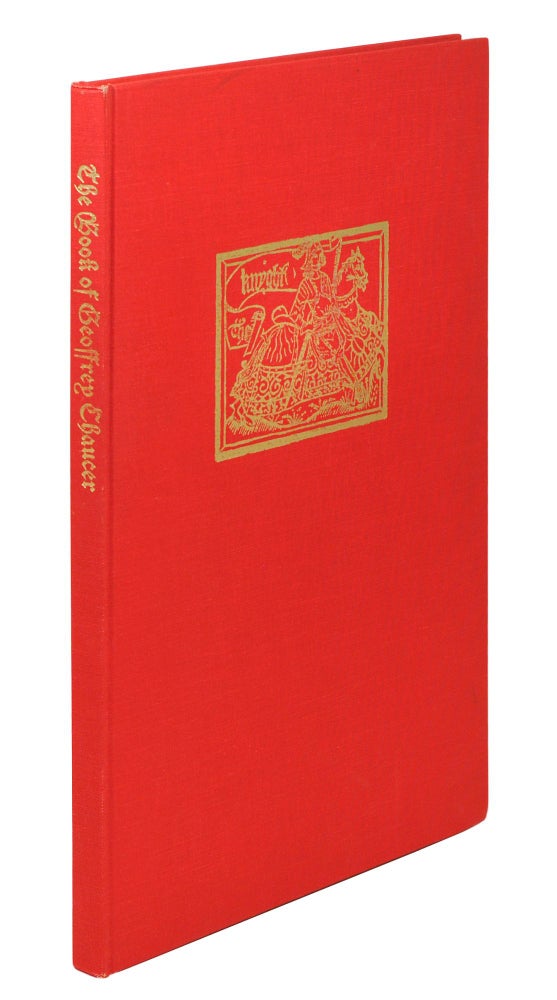 Item #122396 The Book of Geoffrey Chaucer: An account of the publication of Geoffrey Chaucer's Works From the Fifteenth Century to Modern Times. Charles Muscatine.