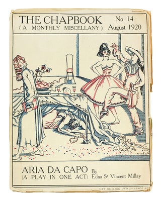Item #122442 Aria da Capo. (A Play in One Act). Edna St. Vincent Millay