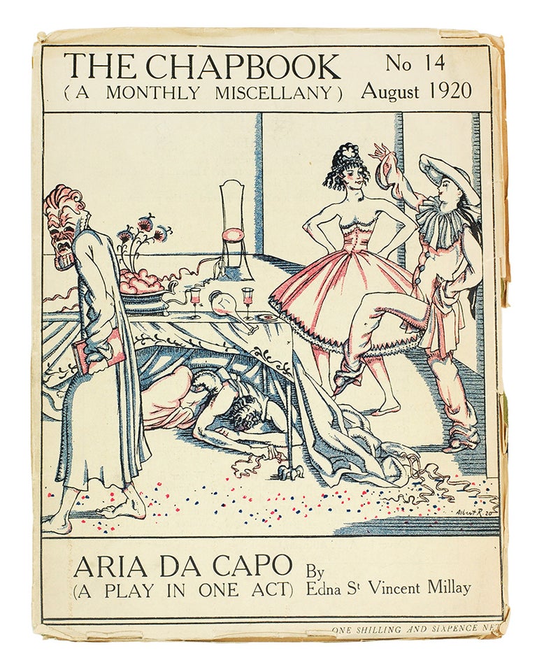 Item #122442 Aria da Capo. (A Play in One Act). Edna St. Vincent Millay.