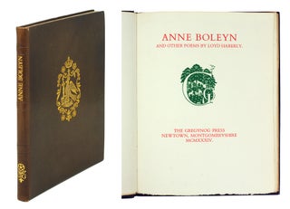 Item #122591 Anne Boleyn and other poems by Loyd Haberly. Loyd Haberly