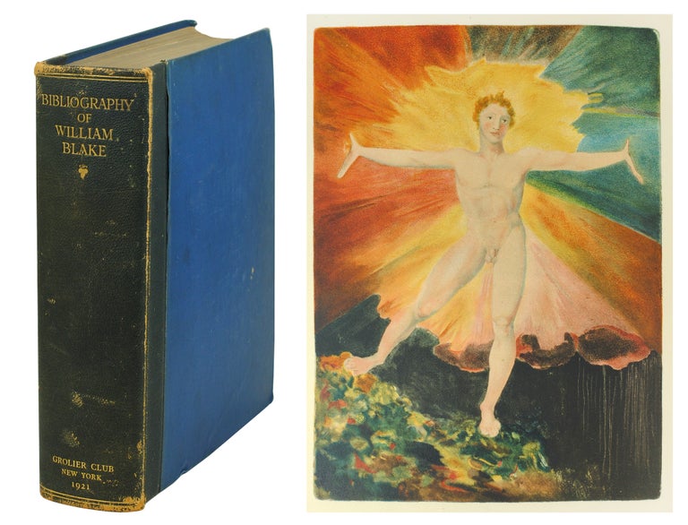 Item #122599 A Bibliography of William Blake. Geoffrey Keynes.