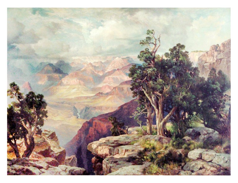 Item #122665 Grand Canyon of Arizona From Hermit Rim Road. Thomas Moran.