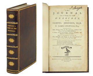 Item #122700 The Journal of a Tour to the Hebrides, with Samuel Johnson, LL.D. By James Boswell,...