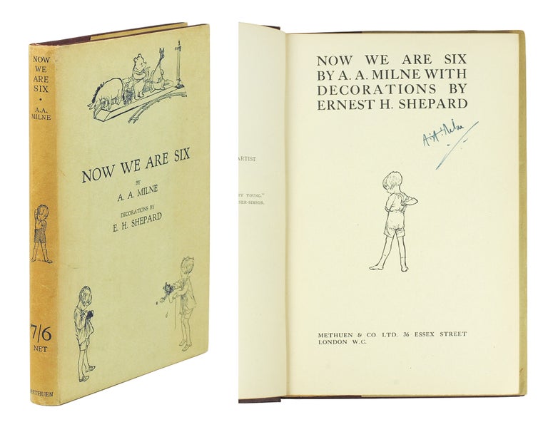 Item #122758 Now We Are Six. A. A. Milne, E. H. Shepard.
