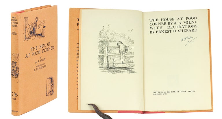 Item #122759 The House at Pooh Corner. A. A. Shepard Milne, E. H.
