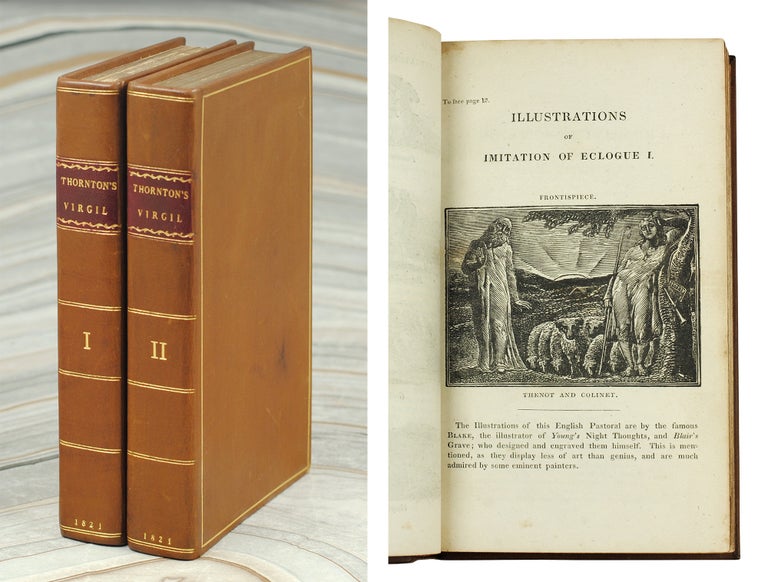 Item #122877 The Pastorals of Virgil. William. Thornton Blake, Robert John.