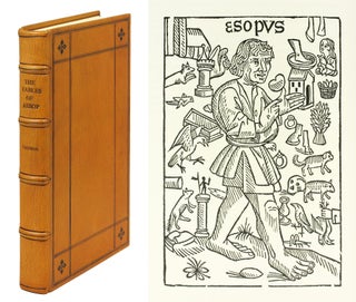 Item #122907 The History and Fables of Aesop, Translated and Printed by William Caxton, 1484....