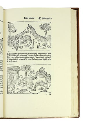 The History and Fables of Aesop, Translated and Printed by William Caxton, 1484. Reproduced in facsimile from the Copy in the Royal Library, Windsor Castle, with an Introduction by Edward Hodnett.