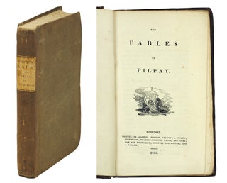 Item #122938 The Fables of Pilpay. Bidpai