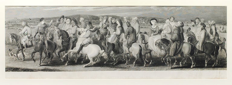 Item #122973 Chaucer's Canterbury Pilgrims. Etched by Lewis Schiavonetti and finished by James Heath. Thomas Stothard.