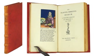 Item #123035 The Plantin-Moretus Museum. A Printer's Paradise. Theodore. Grabhorn Press De Vinne