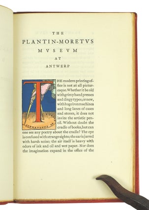 The Plantin-Moretus Museum. A Printer's Paradise.