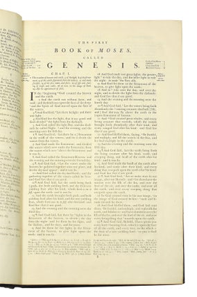 The Holy Bible, Containing the Old Testament and The New: Translated out of the Original Tongues, and With the former Translations Diligently Compared and Revised, By His Majesty’s Special Command. Appointed to be Read in Churches.