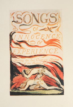 Blake’s Innocence and Experience. A Study of the Songs and Manuscripts…