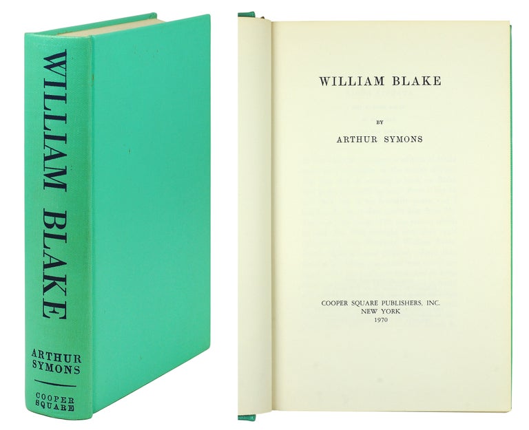 Item #123142 William Blake. Arthur Symons.