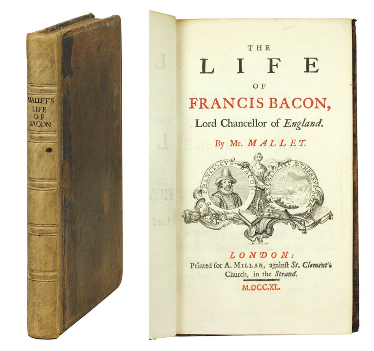 Item #123154 The Life of Francis Bacon, Lord Chancellor of England. David Mallet.