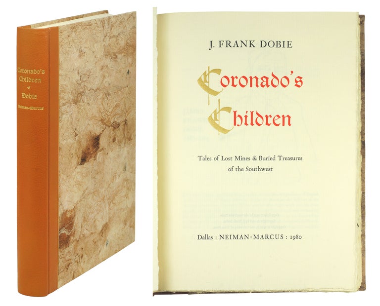 Item #123243 Coronado's Children. Tales of Lost Mines and Buried Treasures of the Southwest. J. Frank Dobie.