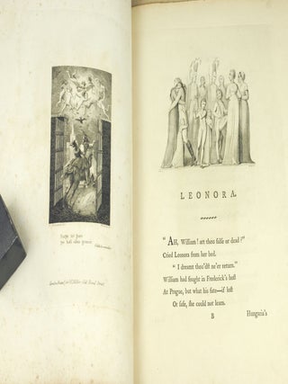 Leonora [also 'Lenore' and 'Lenora''] [Eight different printings, six in English and two in German, as listed below, including the edition illustrated by Blake].