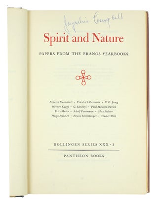Eranos. Papers from the Eranos Yearbooks. Selected and translated from the Eranos-Jahrbücher edited by Olga Froebe-Kapteyn. Vol. 1-4 (of 6): Spirit and Nature, The Mysteries, Man and Time, Spiritual Disciplines.