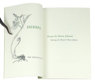 Herbal: Poems by Honor Johnson.