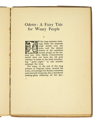 Odette. A Fairy Tale for Weary People. With Four Illustrations by Albert Buhrer.