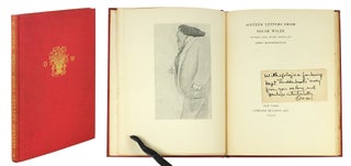 Item #123888 Sixteen letters from Oscar Wilde, edited and with notes by John Rothenstein. Oscar....