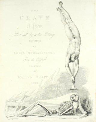 Item #123890 Title-page to The Grave. William. Blair Blake, Robert, separate plate