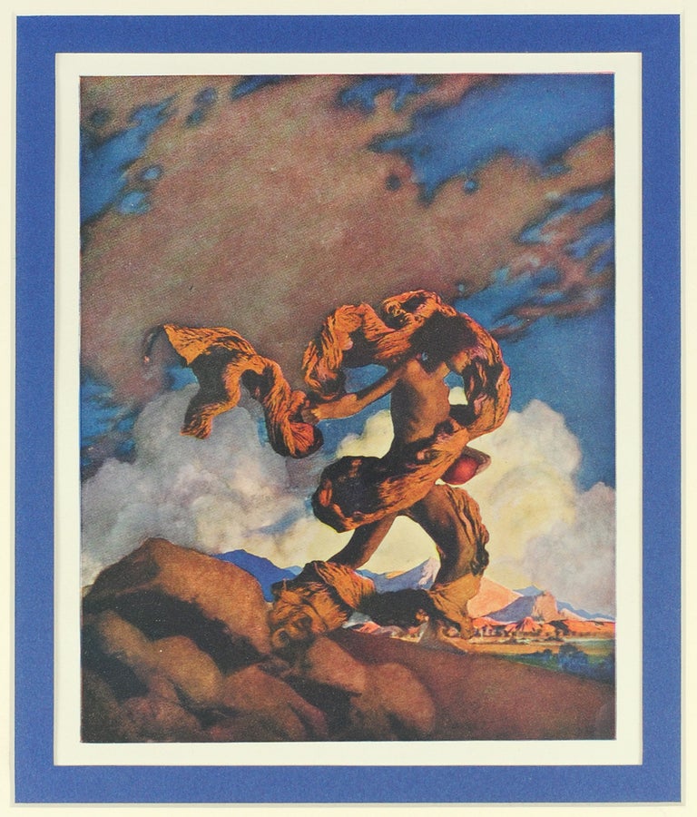 Item #123986 "Cadmus Sowing the Dragon's Teeth": from A Wonder Book and Tanglewood Tales. Maxfield Parrish.