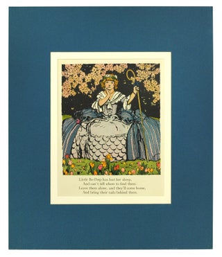 Item #124014 "Little Bo-Peep Has Lost Her Sheep": from Mother Goose. Falls, harles, uckles