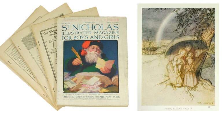 Item #124089 St. Nicholas Magazine: An Illustrated Magazine for Young Folks, Four Issues. Arthur Rackham.