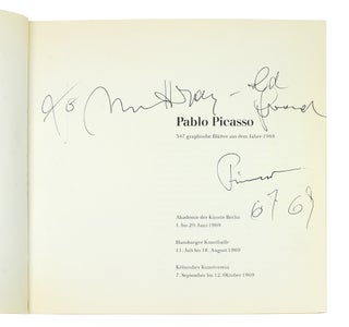 Pablo Picasso: 347 graphische Blätter aus dem Jahre 1968.