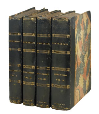 Item #124366 Bibliotheca Spenceriana or A Descriptive Catalogue of the Books Printed in the...
