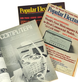 (Personal computing). Scientific American -- QST -- Radio Electronics --Popular Electronics -- Byte Magazine -- Altair Users Group (Computer Notes)