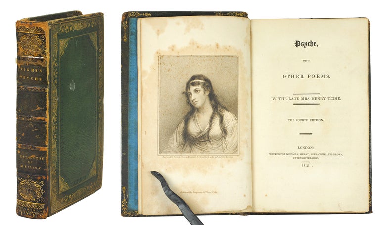 Item #124758 Psyche, with Other Poems... The Fourth Edition. Fore-edge painting, Mrs Henry Tighe, Mary.
