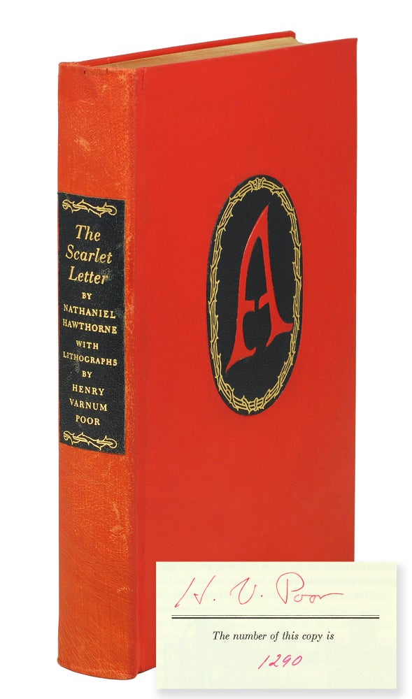 Item #124812 The Scarlet Letter. Nathaniel. Poor Hawthorne, Henry Varnum, Dorothy Canfield, intro.