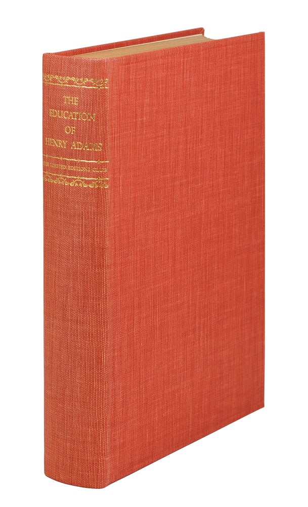 Item #124827 The Education Of Henry Adams. An Autobiography. Henry. Chamberlain Adams, Samuel, Henry Seidel Canby, introduction.