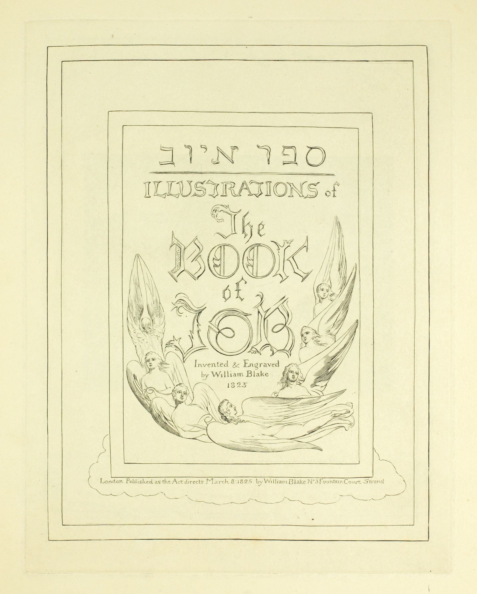 Illustrations of the Book of Job by William Blake on John Windle  Antiquarian Bookseller