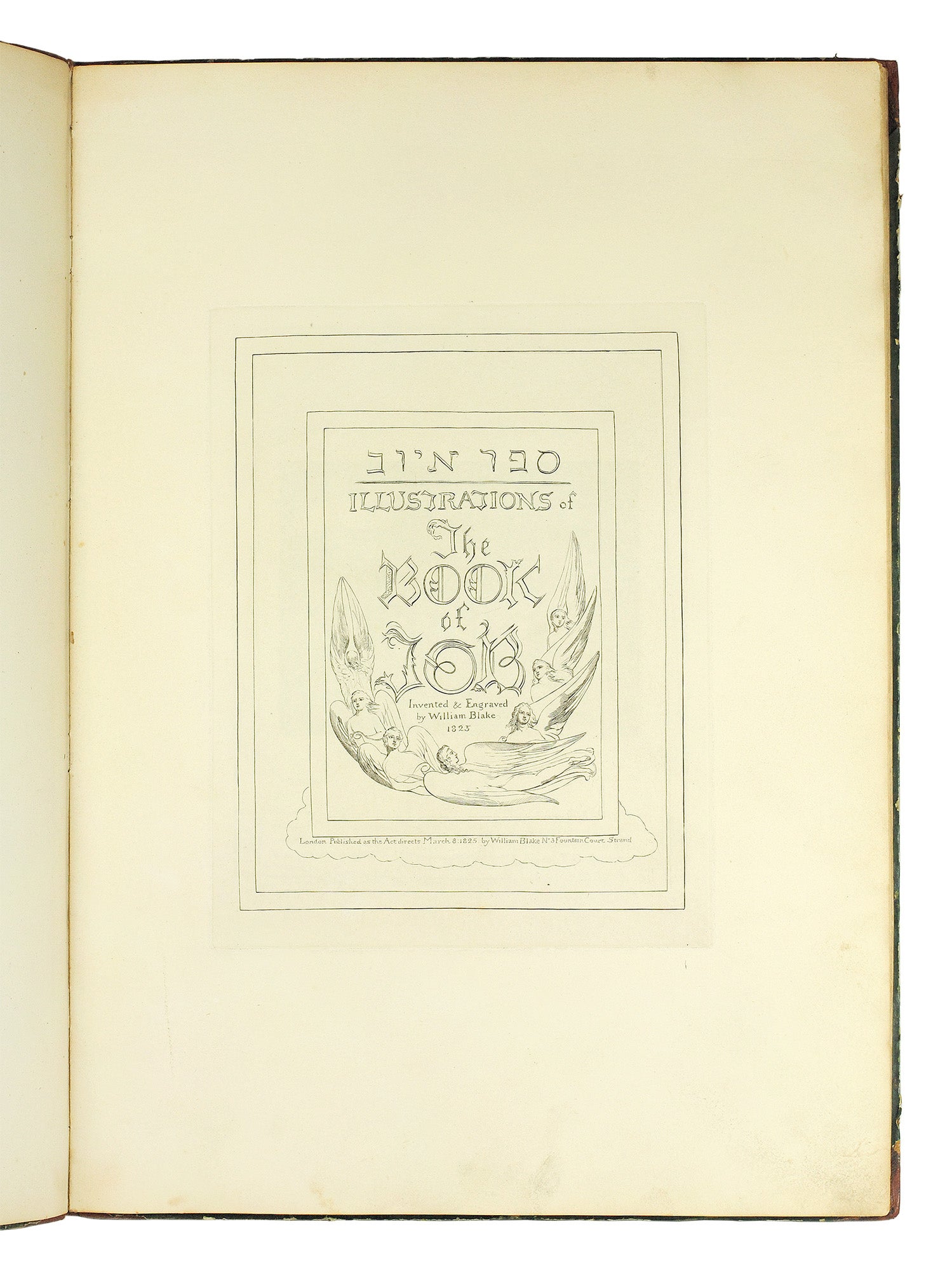 Illustrations of the Book of Job by William Blake on John Windle  Antiquarian Bookseller