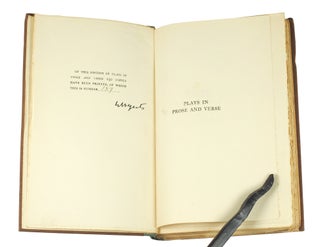 Complete Set of Macmillan's Limited Editions of Yeats' Works, each volume signed by Yeats.